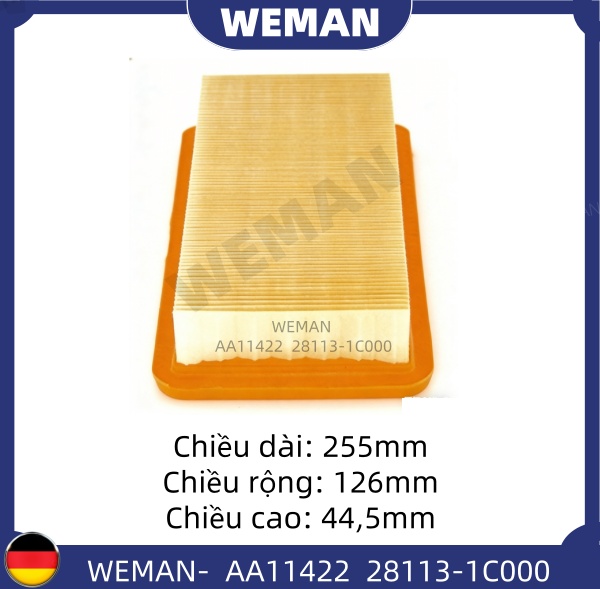 WEMAN Lọc gió AA11422 GETZ