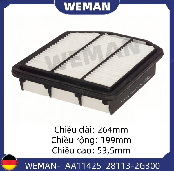 WEMAN Lọc gió AA11425 CARENS