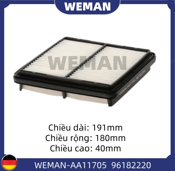 WEMAN Lọc gió AA11705 Lanos