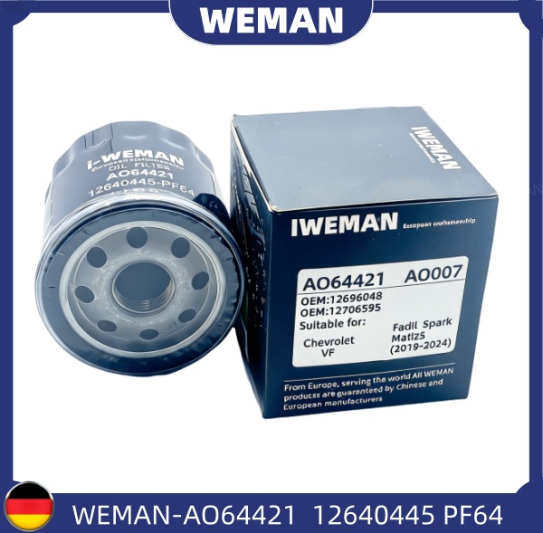 WEMAN Lọc dầu AO64421 VF MG-GS MG5 MG-HS MG-ZS OEM 12640445 PF64 WEMAN Lọc dầu AO64421 VF MG-GS MG5 MG-HS MG-ZS