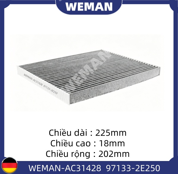 WEMAN Lọc gió điều hòa AC31428