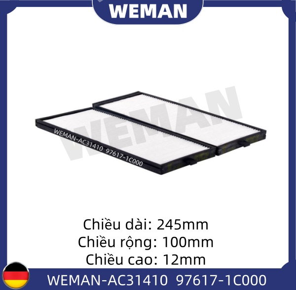 WEMAN Lọc gió điều hòa AC31410