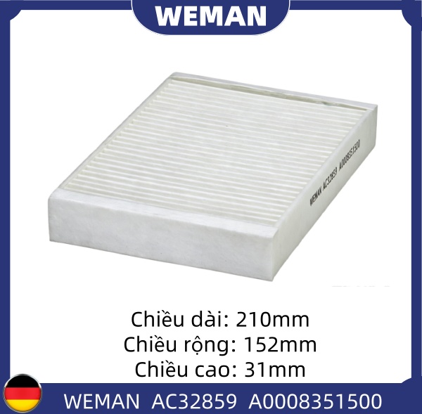 WEMAN Lọc gió điều hòa AC32859