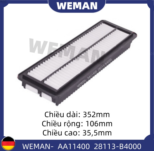 WEMAN Lọc gió AA11400