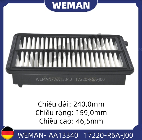 WEMAN Lọc gió AA13340 Honda CRV