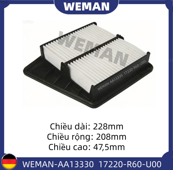 WEMAN Lọc gió AA13330 Honda ACCORD