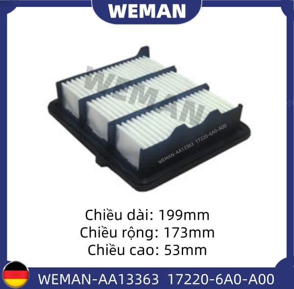 WEMAN Lọc gió AA13363