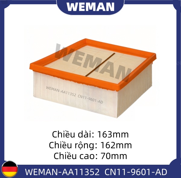 WEMAN Lọc gió AA11352 Ford FOCUS ECOSPORT FIESTA