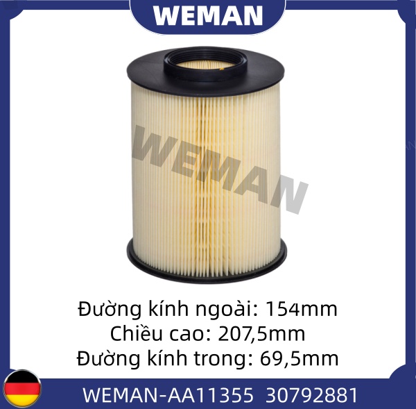 WEMAN Lọc gió AA11355 Ford Escape