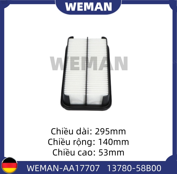 WEMAN Lọc gió AA17707 Suzuki Grand Vitara