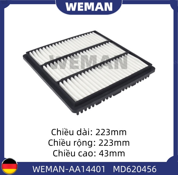 WEMAN Lọc gió AA14401 Mitsubishi Pajero