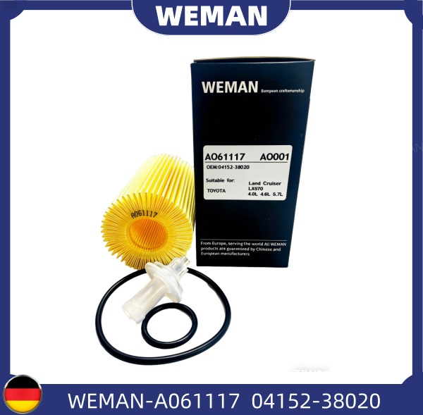 WEMAN Lọc dầu A061117 Toy*ta Land Cruiser
