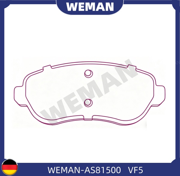 WEMAN Má phanh AS81500