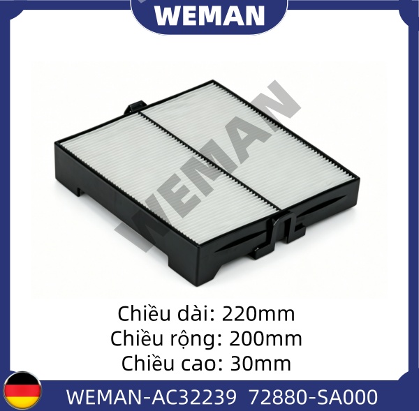 WEMAN Lọc gió điều hòa AC32239 Forester