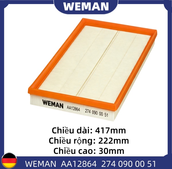 WEMAN Lọc gió AA12864