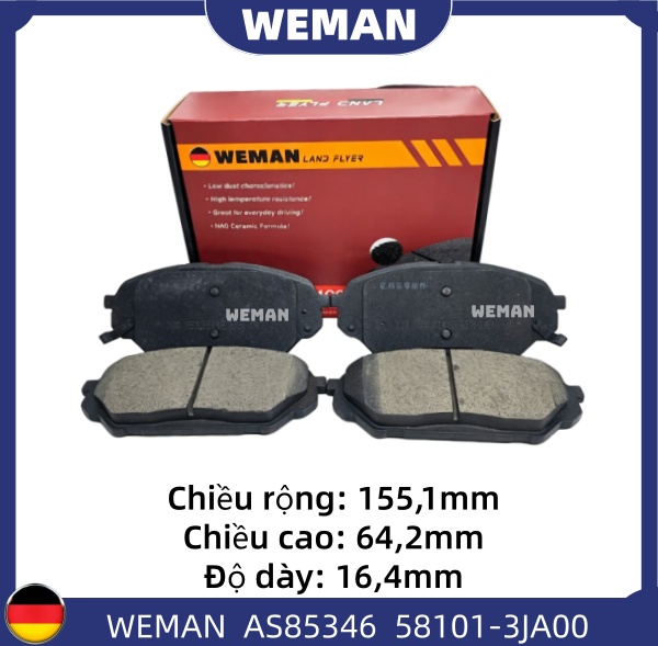 WEMAN Má phanh AS85346