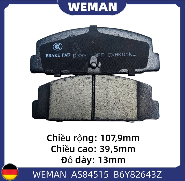 WEMAN Má phanh AS84515