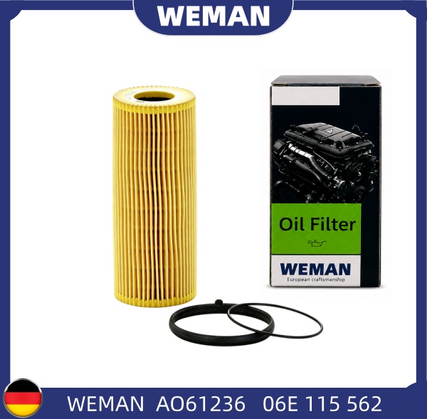 WEMAN Lọc dầu AO61236 OEM AUDI (FAW) : 06E 115 562 WEMAN Lọc dầu AO61236