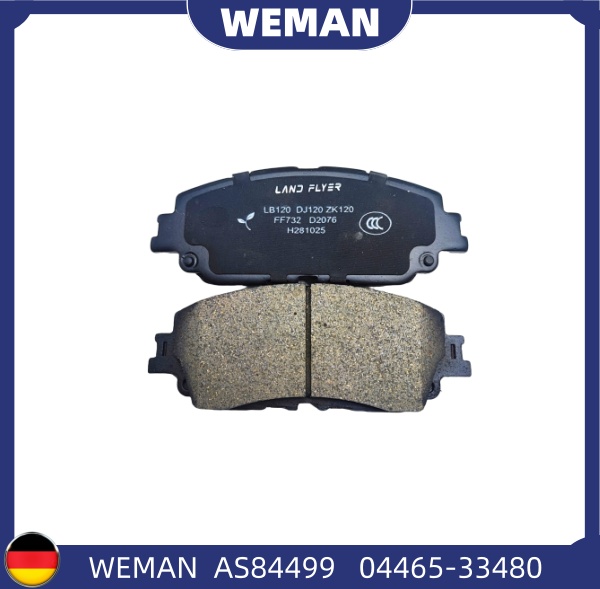 WEMAN Má phanh AS84499 OEM LEXUS : 04465-33480 WEMAN Má phanh AS84499