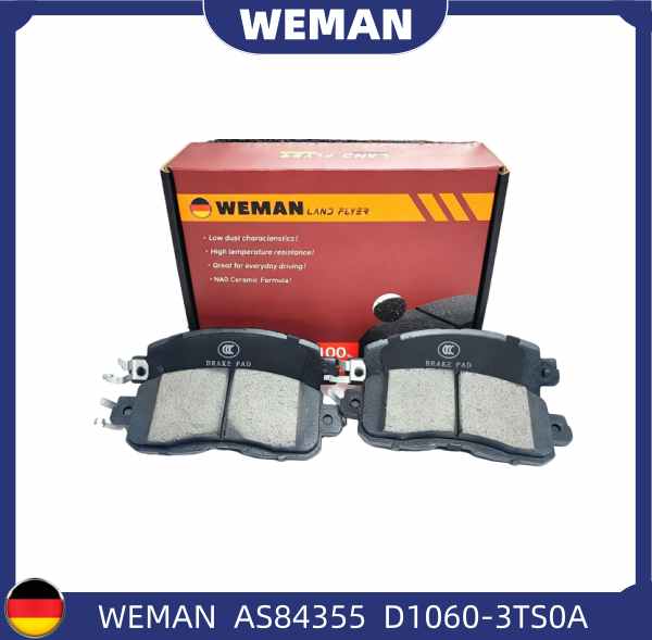 WEMAN Má phanh AS84355 OEM D10603TA0A WEMAN Má phanh AS84355
