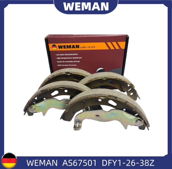WEMAN Má phanh AS67501 For-d FIESTA 2 OEM 1558094 WEMAN Má phanh AS67501 For-d FIESTA 2