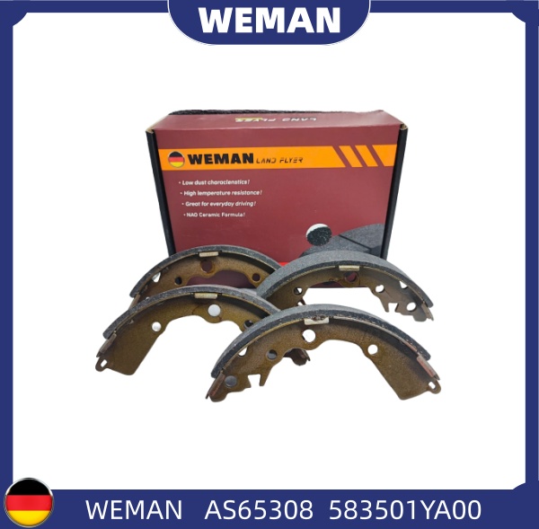 WEMAN Má phanh AS65308 HYU*DAI/KI-A Picanto/Morning OEM 583501YA00 WEMAN Má phanh AS65308 HYU*DAI/KI-A Picanto/Morning