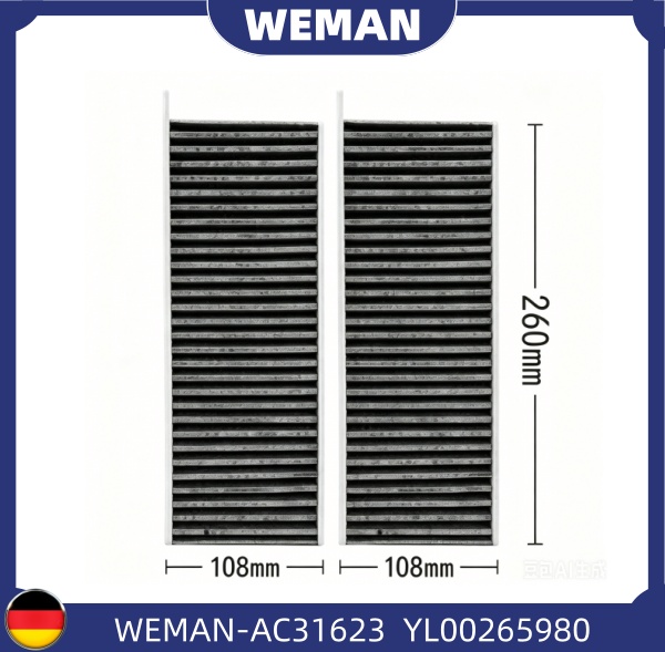 WEMAN Lọc gió điều hòa AC31623T Peu*eot 3008 4008 5008