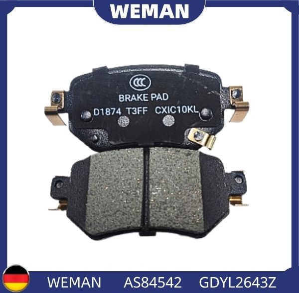 WEMAN Má phanh AS84542 Mazda Mazda 6 OEM GDYL2643Z WEMAN Má phanh AS84542 Mazda Mazda 6