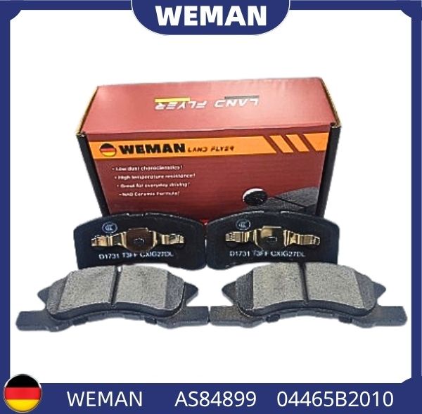 WEMAN Má phanh AS84899 Mitsubishi Attrage MIRAGE