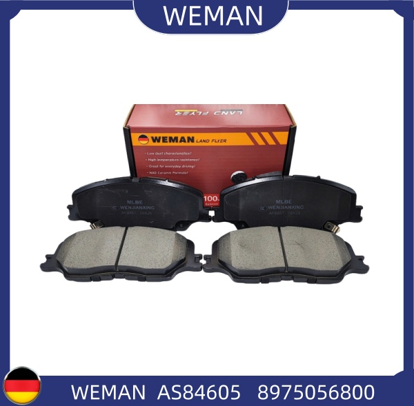 WEMAN Má phanh AS84605 Isuzu D-Max MU-X BT-50